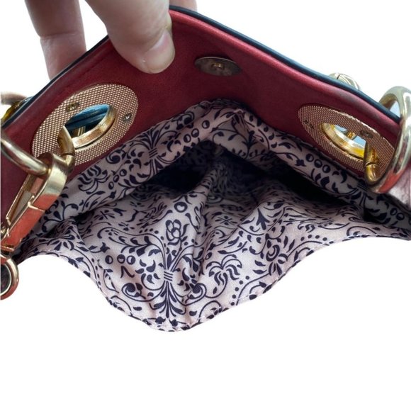 Teal Multifunctional Satchel Crossbody Shoulder Ba - Picture 7 of 16